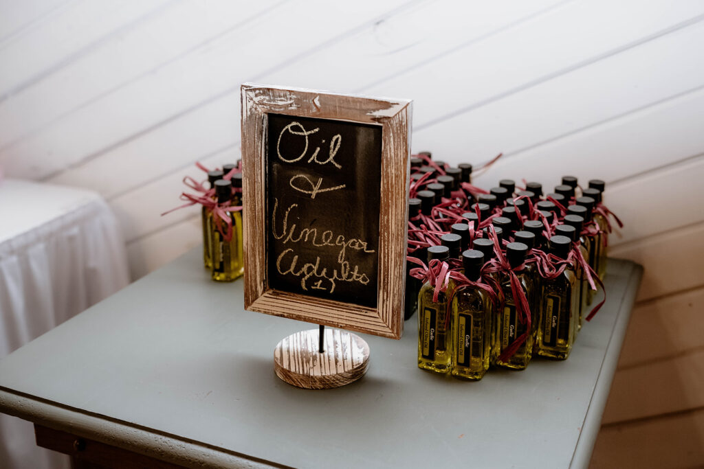 Personalized wedding favors
